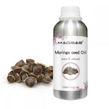 100% Pure  Moringa Seed Oil Cold Pressed Moringa Oil for Hair Growth in Bulk Price