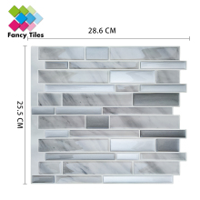Waterproof 3d self adhesive kitchen wall tiles