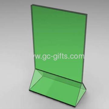 Acrylic Restaurant Table Tents / Sign Holders 