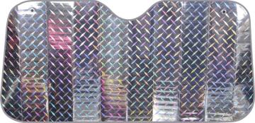 EPE foam Laser foldable front window car sunshade