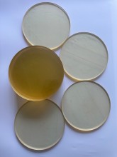 PSU Polysulfone Translucent PSU disc