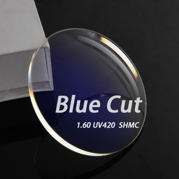 Photogrey Lens Single Vision Prescriptions with 1.56/1.60 Index, Blue Cut UV Protection Optical Lenses - SHMC ASP