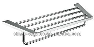 double bath towel shelf/towel shelf//bathroom accessories/bathroom brass towel shelf