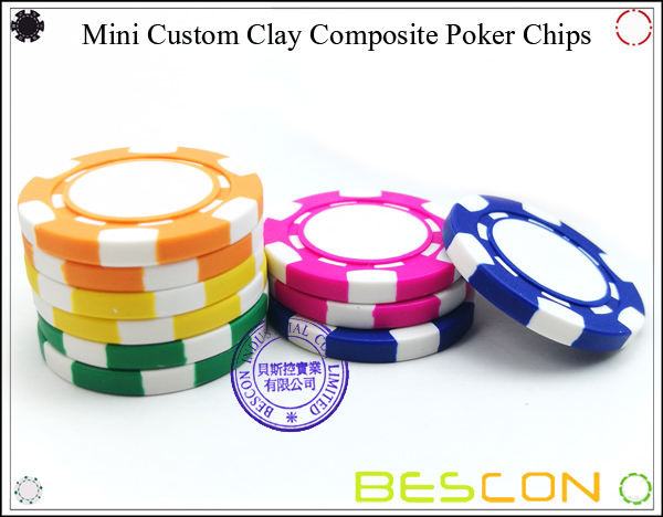 Bescon New Style Clay Chip with Custom Sticker-14