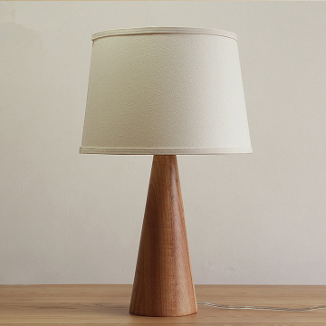 LEDER Moderna bordslampor i trä