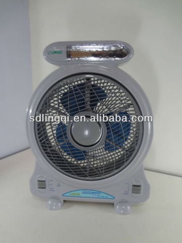 10'' rechargeable battery operated fan with light camping fan mini battery operated fan