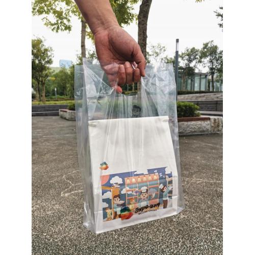 Biodegradowalne promocyjne torby plastikowe z tworzywa sztucznego