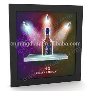 LED acrylic lighting sign,LED lighting box for wine bottle display ,LED bottle display lighting box,,