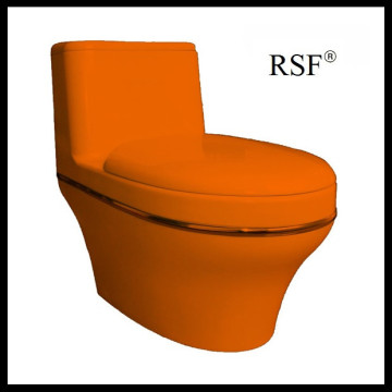 colorful home use toilet with chemical materials