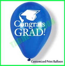 CONGRAT Printed latex Balloons for graduate