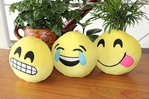 emoticon plush emoji pillow