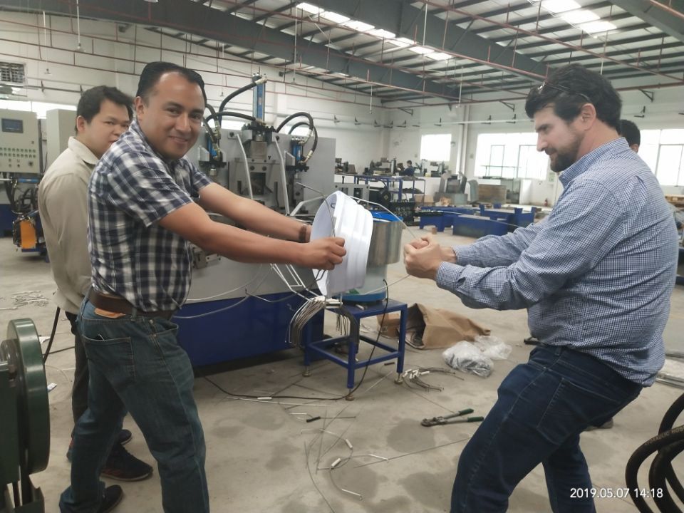 Rivet Metal Hanger hook making machinery  For Model GT-HM-5