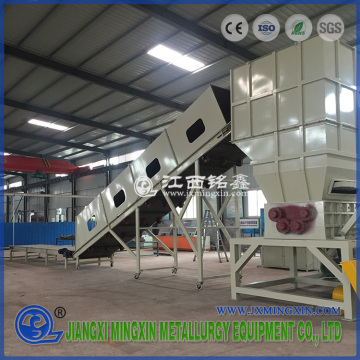 Refrigerator shredding machine for recycling