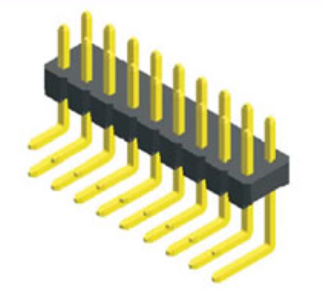 2.54mm Pin Header Dual Row Angle Type