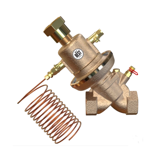 Válvula de controle de pressão diferencial auto-atuada DN40