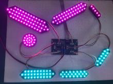 Multi color Led 7 segment