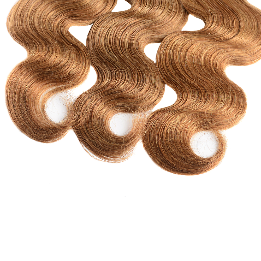 9A Hair Weft Top Quality 1B/27 Body Wave Wet and Wavy Brazilian Curly Hair Bundles