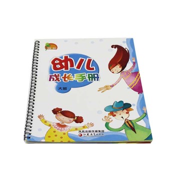 sprial binding soft children book