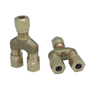 Brass Pipe Joint Y Fitting: Gas Pipe Compression Solutions