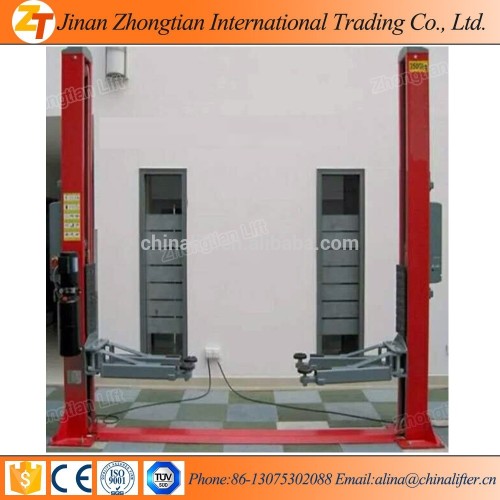 Good price China two posts car lift, car repairing lift with CE ISO