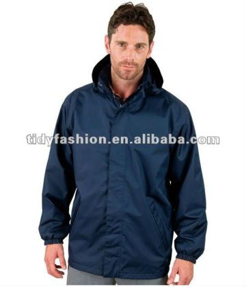 cheap polyester plain windbreaker jacket