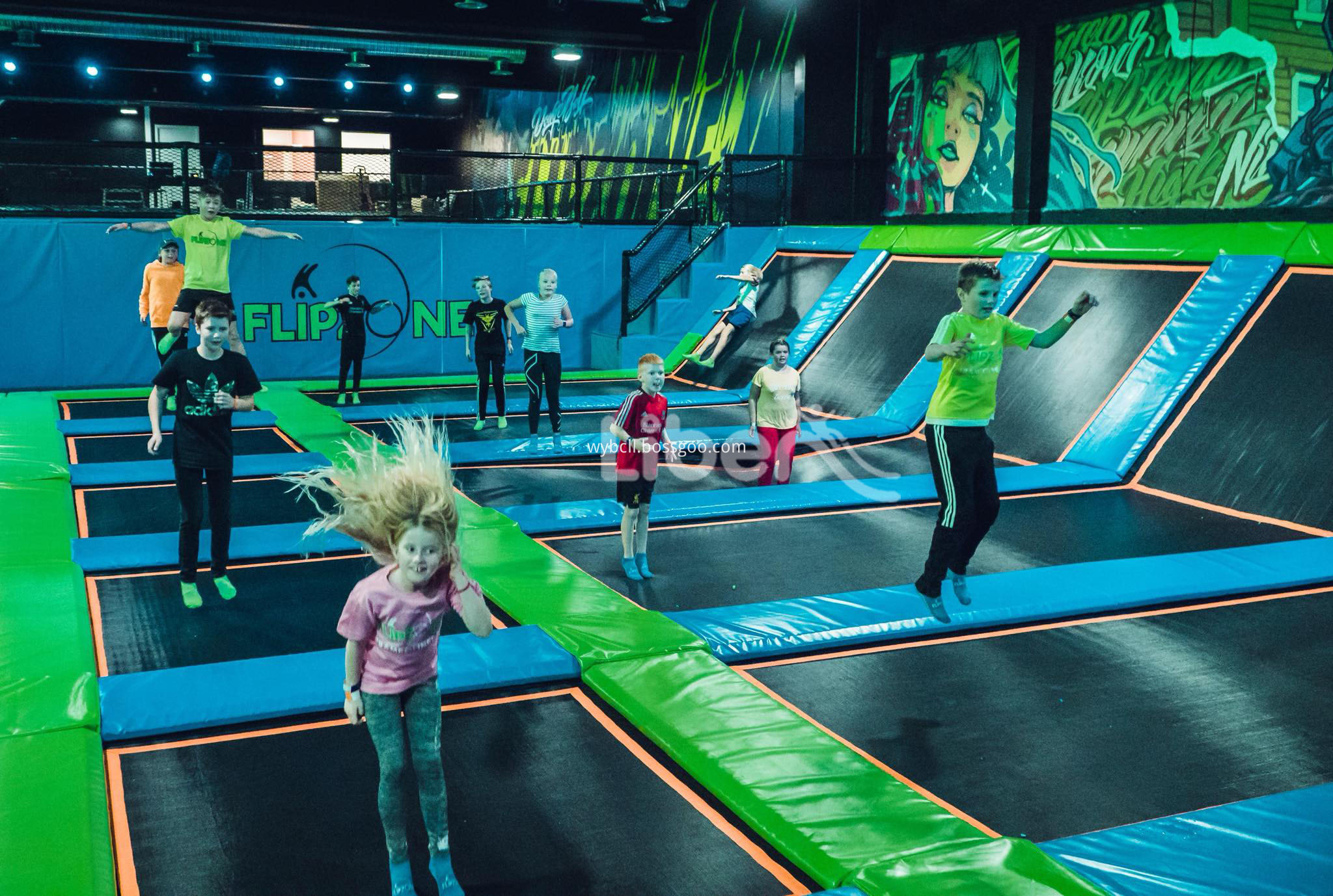 Norway indoor trampoline