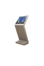 Touchscreen Self-service Terminal Stainless Steel Kiosk, Multimedia Information Kiosks