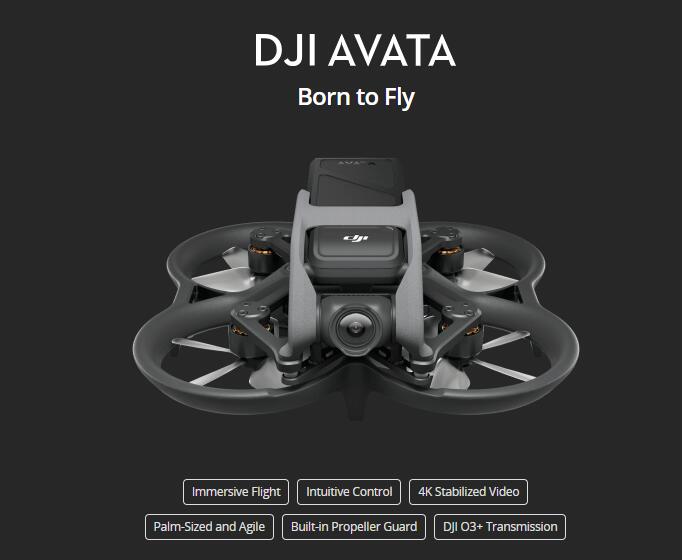 DJI Avata Pro-View Combo (New) drone wtih Immersive Flight Experience and Intuitive Motion Control/ DJI Avata Explorer Combo