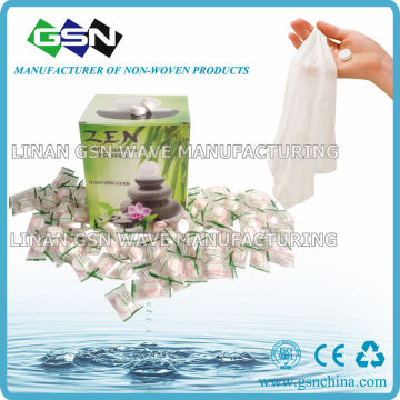 compressed wet wipes