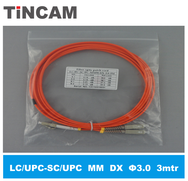 LC/PC-SC/PC Mm Duplex Fiber Optic Cable / Patch Cord (TBC-LC/PC)