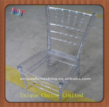 Wholesale Transparent Ice Resin Chiavari Chairs