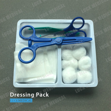 Kit de curativo esterilizado descartável