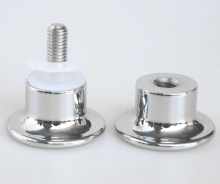 Glass door handle made is of solid brass