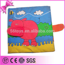 China factory baby bolster plush book funny baby toys baby learning toy