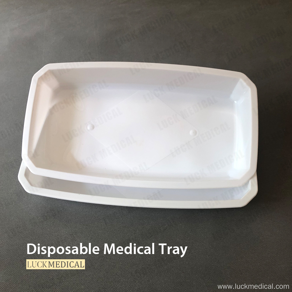 White Medical Tray Pp Plastic