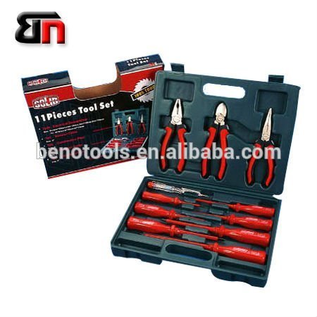 oem factory BN-BT11 11PCS Homeowner's Tool Set tools and equipment in fish processing