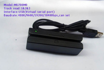 Magnetic swipe card reader-Virtual serial port (MU700M0)