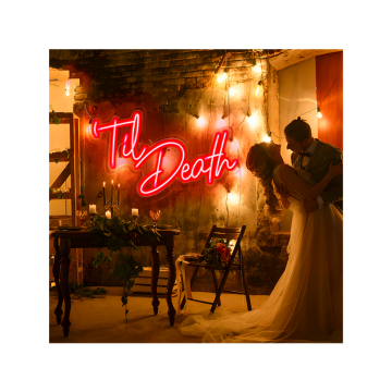 Waterproof LED Customized Dropshipping Wedding Neon Sign - Glodmore2 Til Death