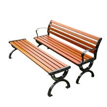 Modern Design Rustic Cast Iron Bench