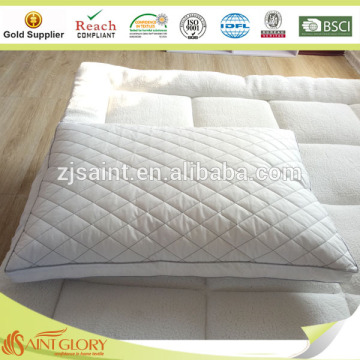 professional factory white down gusset pillow
