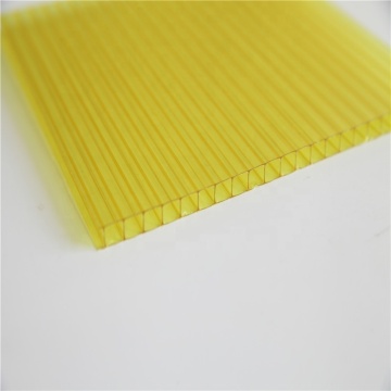 4mm yellow polycarbonate PC solar panel