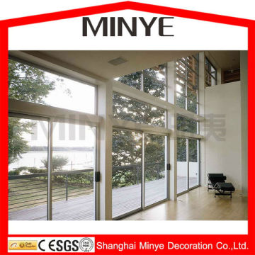 wall sliding door/sliding glass doors/tempered sliding glass door