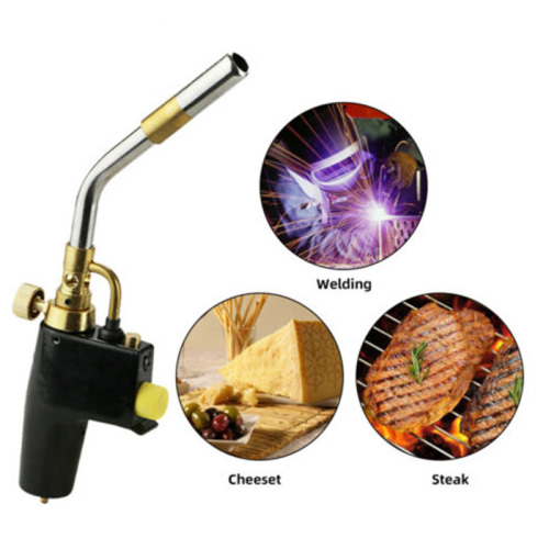 Propane Gas Welding Torch Plumbing Blow Torch Welding Tool Camping Metal Torch Welding Quick Fire Solder Burner