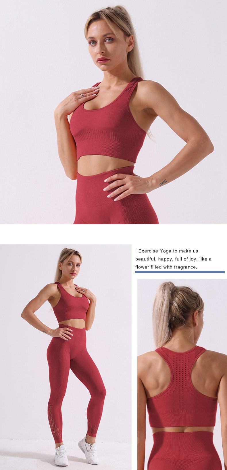 Gym wear yoga set  (2)