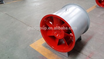 low noise exhaus axial flow fan