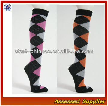 Argyle High Girls Knee Socks/ knee Girl Socks