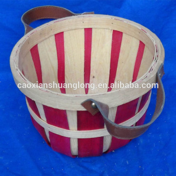 decorative storage chipwood baskets