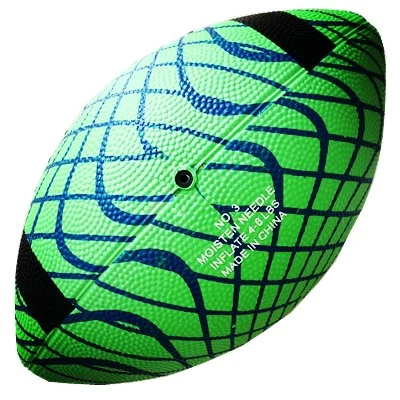 Glow Green American Football for Match