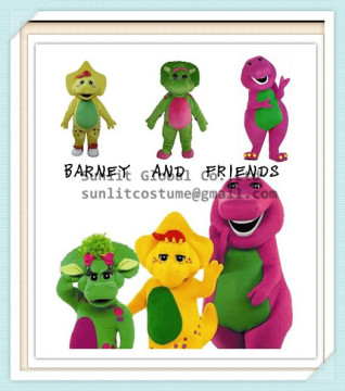 barney mascot costume