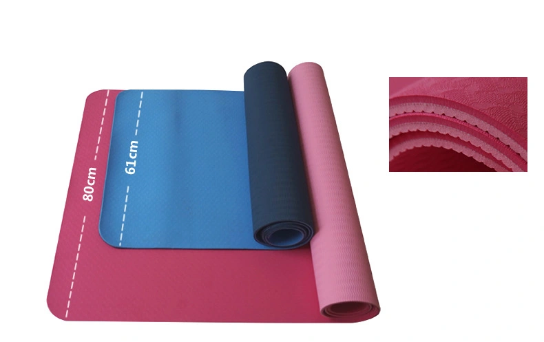 Wholesale Best Custom Eco Friendly Thick Foldable Non Slip Yoga Mat for Beginners